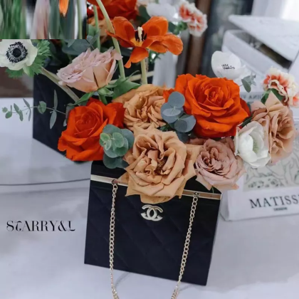 BOLSA DE PAPEL DE LUJO PARA FLORES