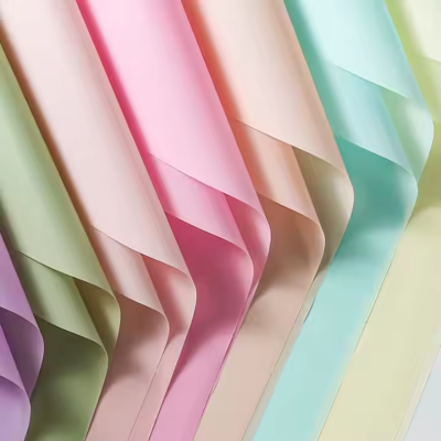 CELOFÁN COREANO COLORES LISOS SUAVES