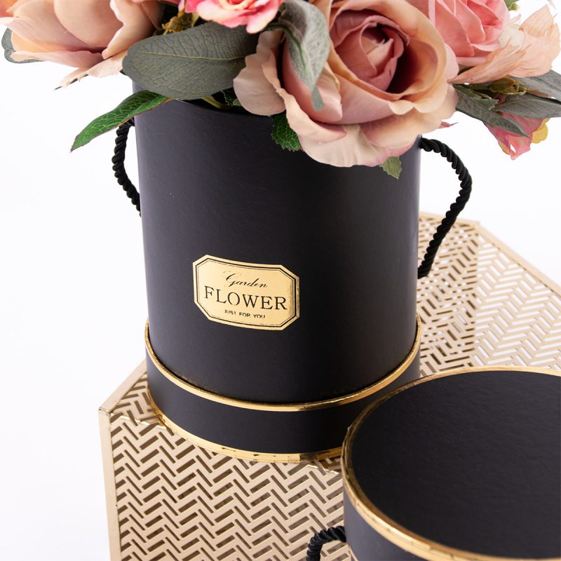 CAJA CILINDRO PARA FLORES