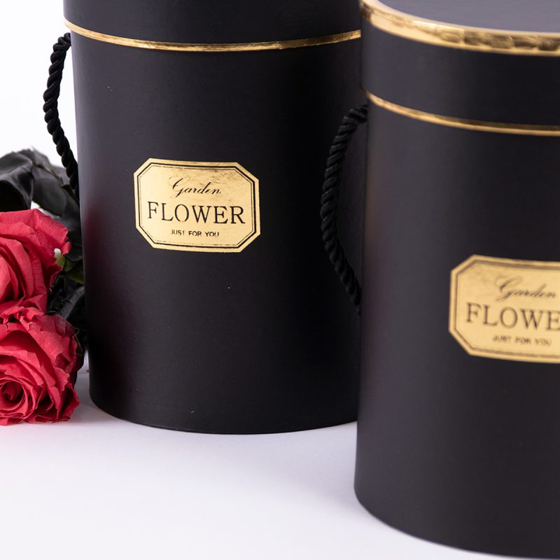 CAJA CILINDRO PARA FLORES