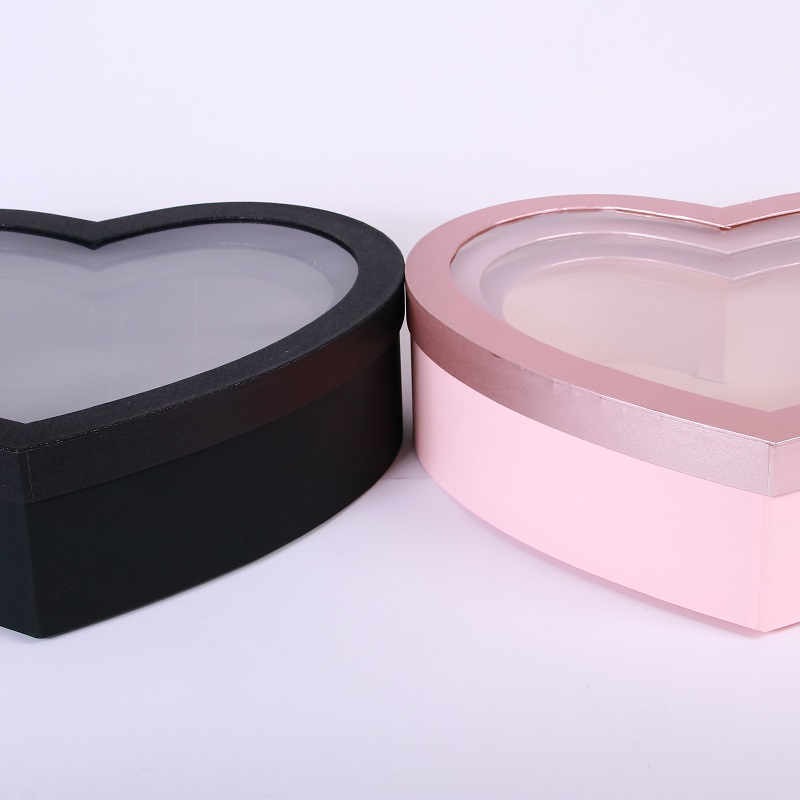 Caja de plástico con forma de corazón, bonita caja en forma de corazón  utilizada como plástico en forma de corazón - Paquete de 288.