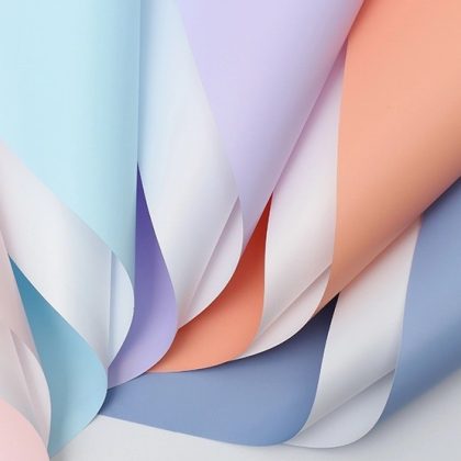 CELOFÁN COREANO DOBLE VISTA BLANCO