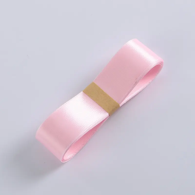 LISTON SATÍN PREMIUM ROLLO DE 2.5 CM X 32 METROS - Rosa pastel