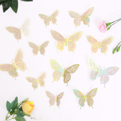 MARIPOSA DECORATIVA HOLOGRAFICA