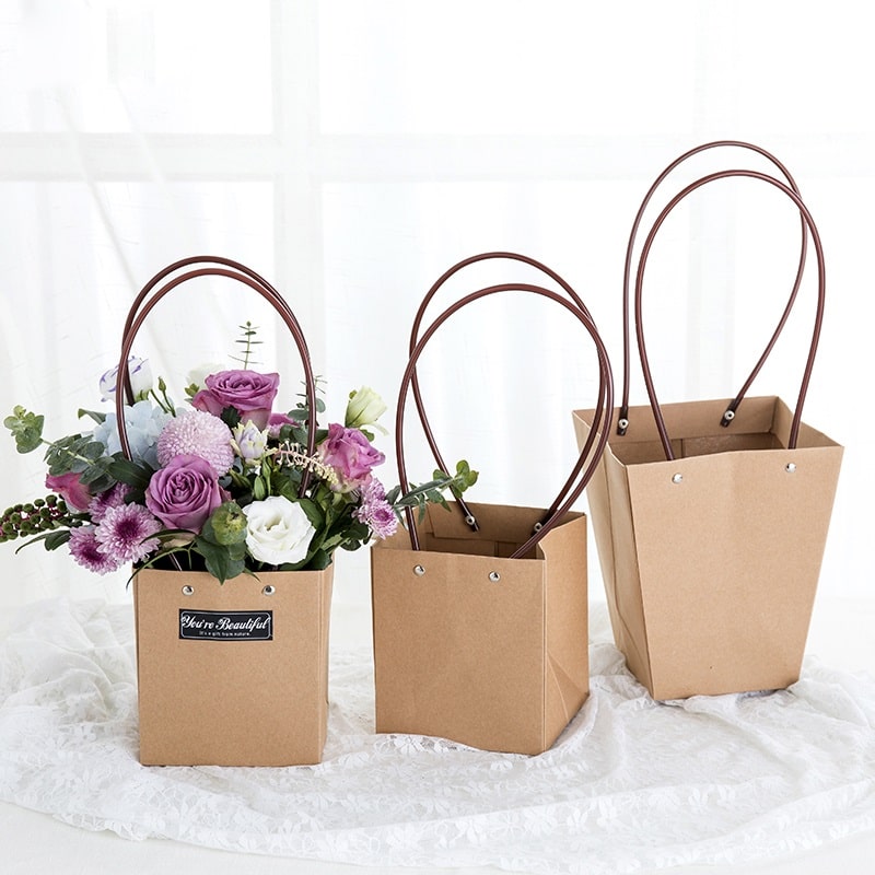  Ctosree 10 cajas de flores para arreglos, bolsas de