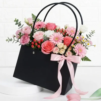 Bolsa rectangular para flores
