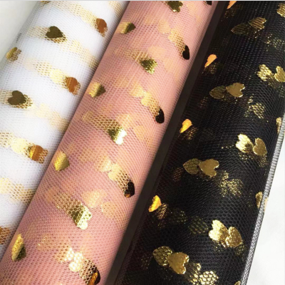 MALLA TEXTIL DECORATIVA CORAZONES