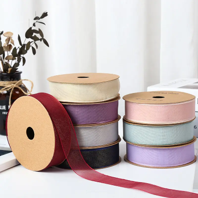 LISTON DE ORGANZA 20 MTS X 2.5 CM