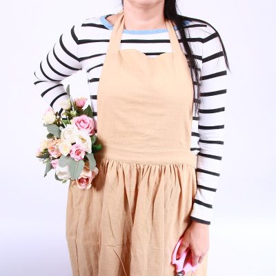 DELANTAL BONITO PARA FLORISTA - Kakhi