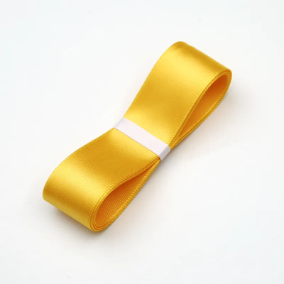 LISTON SATÍN PREMIUM ROLLO DE 2.5 CM X 32 METROS - Amarillo