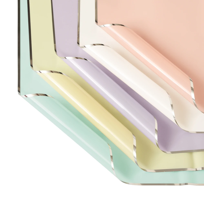 PAPEL COREANO PARA FLORES PLATA