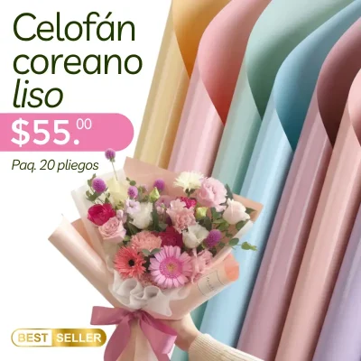 Celofán coreano liso (Estandar)