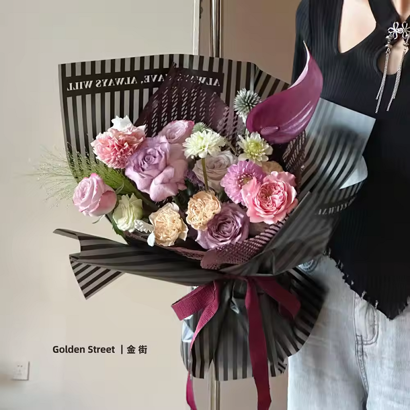 CELOFAN COREANO A RAYAS