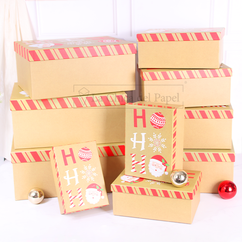 CAJAS NAVIDEÑAS PARA TIENDAS DE REGALO