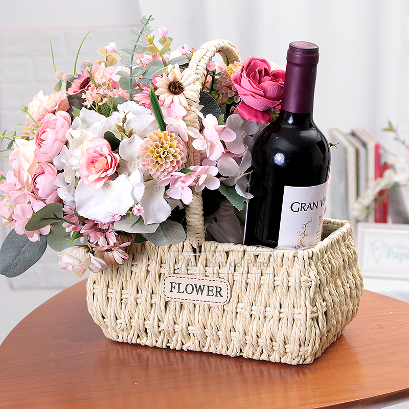 CANASTA FLORAL COREANA