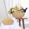 canasta asiática para arreglos florales