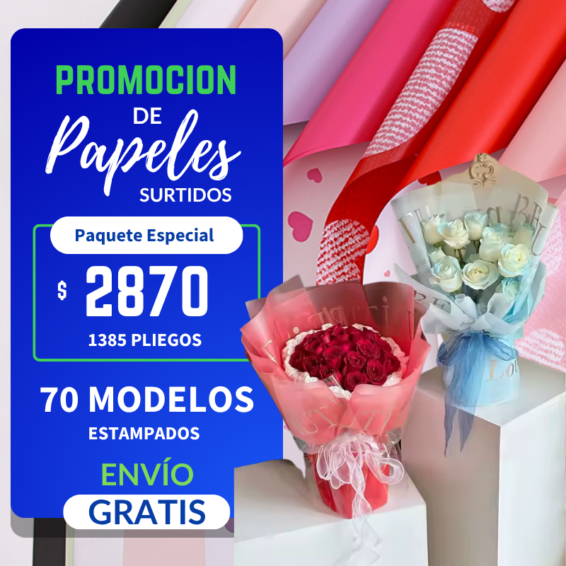 PAPELES COREANO MAYOREO SURTIDO